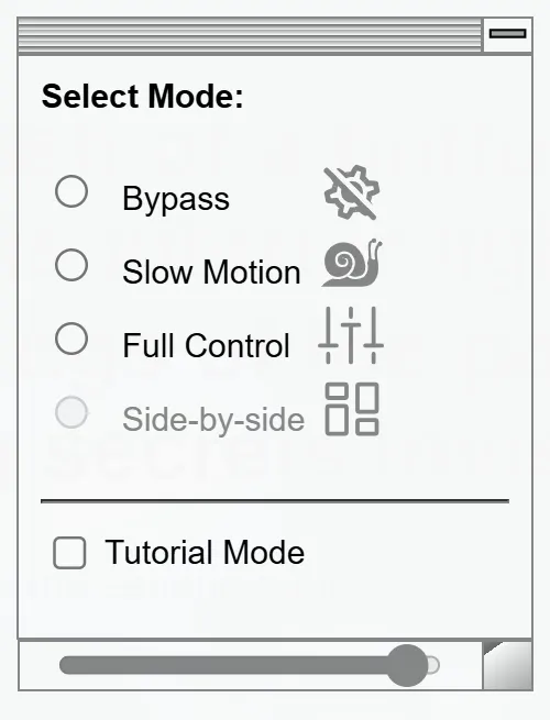 Modes of Operation